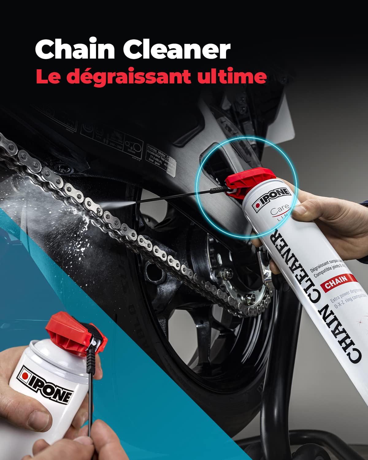 ipone-road-chain-care-kit-cha-ne-moto-2x750-ml-brosse image 5
