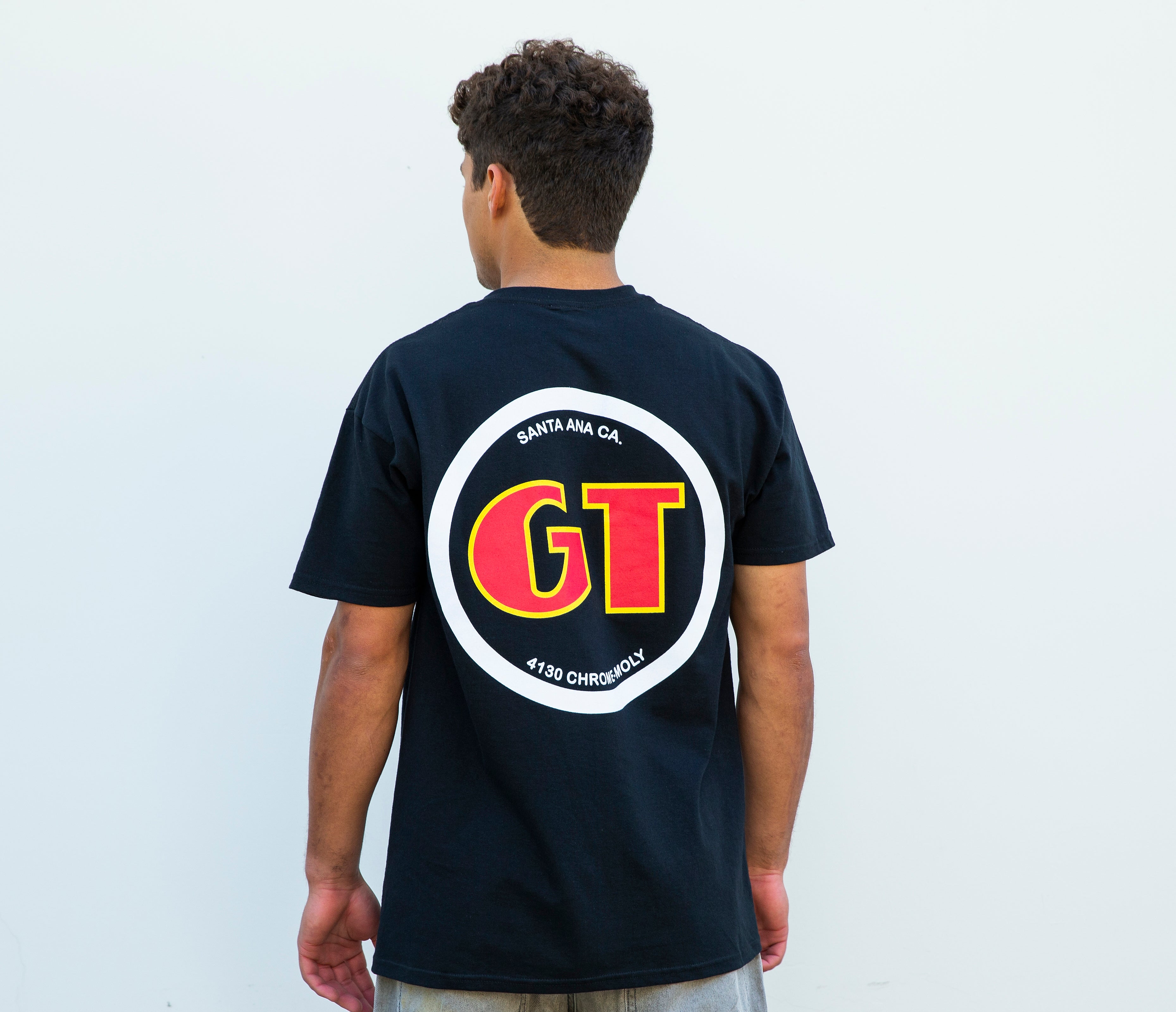 gt-our-legends-4130-t-shirt-coton-noir-vintage image 2