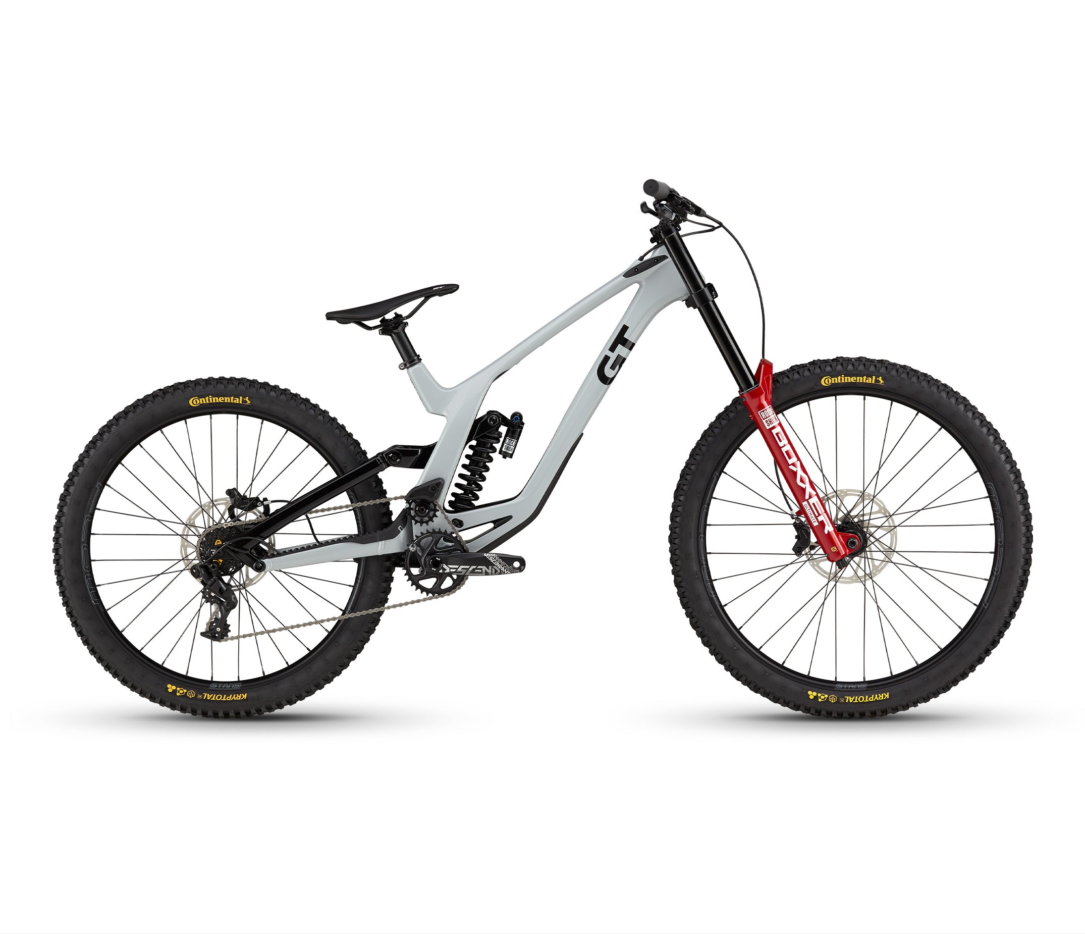 gt-bikes-fury-carbon-pro-vtt-descente-gris image 2
