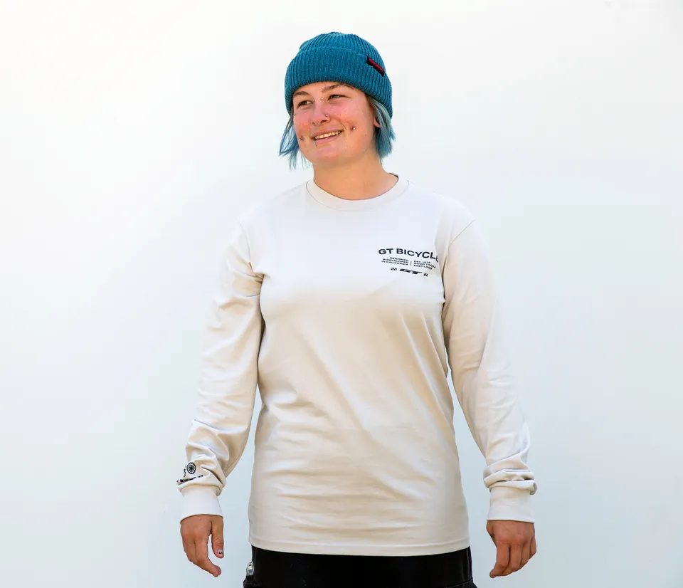 gt-fast-lines-t-shirt-manche-longue-bone image 1