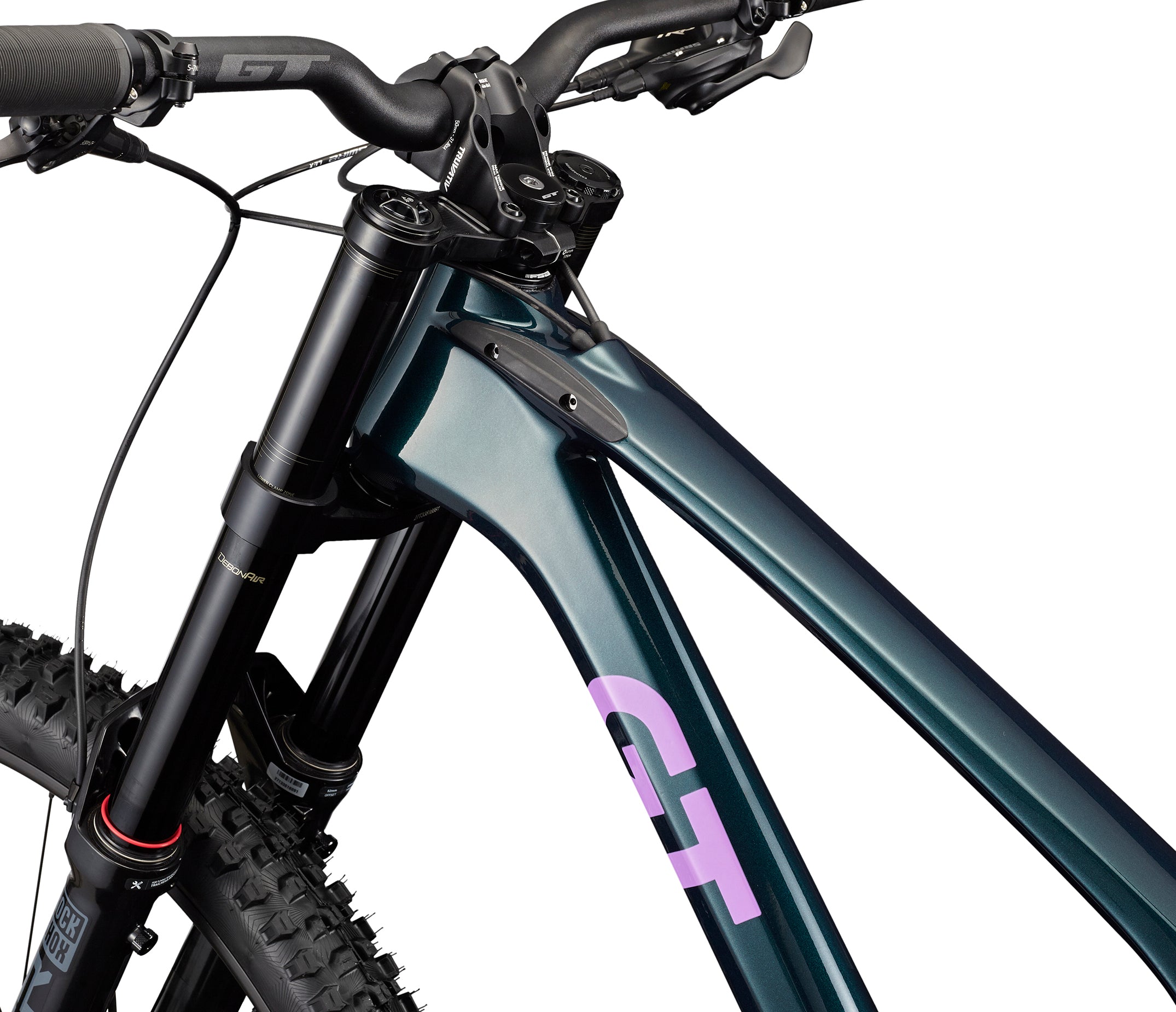 gt-fury-carbon-elite-vtt-descente-tropic-green image 3