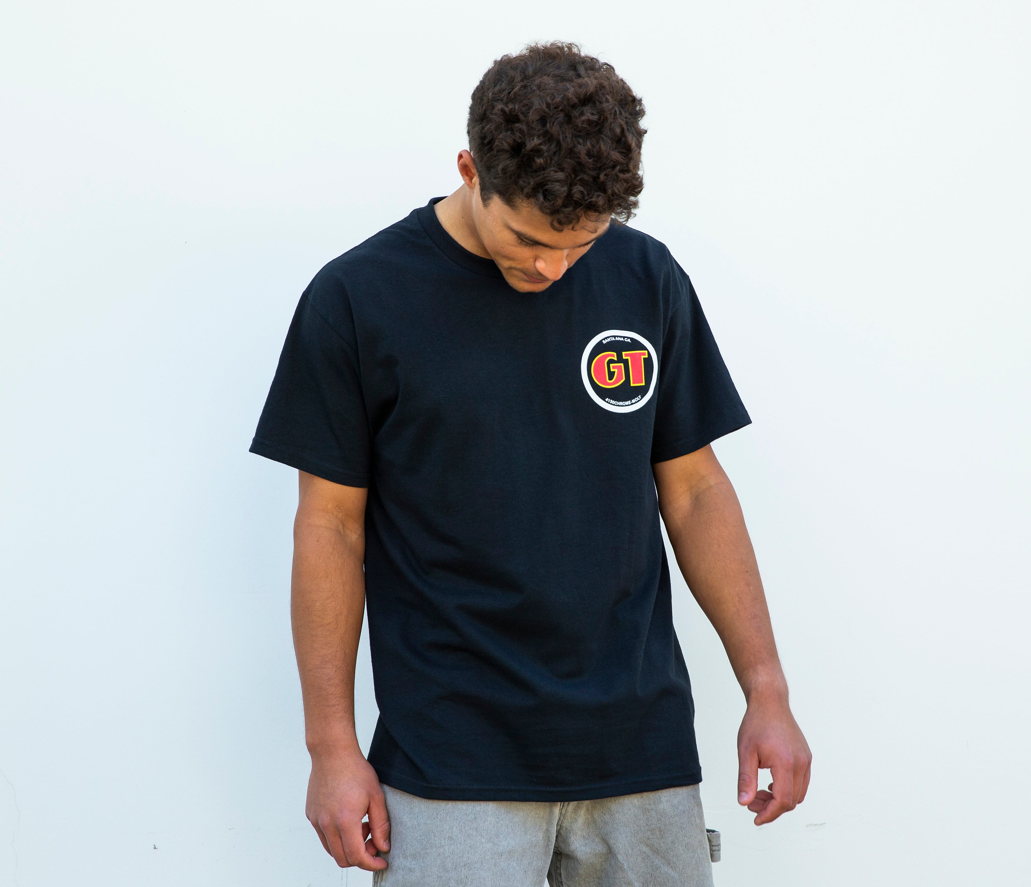 gt-our-legends-4130-t-shirt-coton-noir-vintage image 5