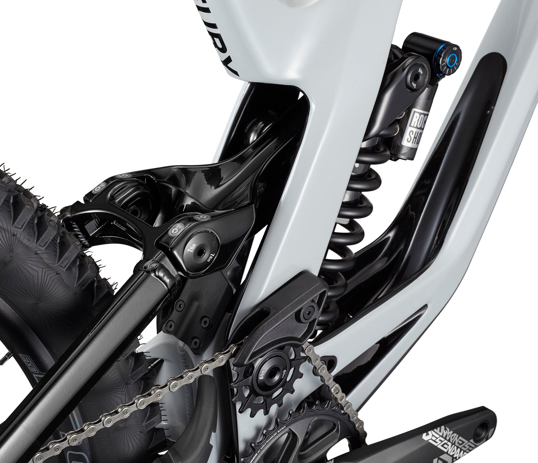 gt-bikes-fury-carbon-pro-vtt-descente-gris image 5