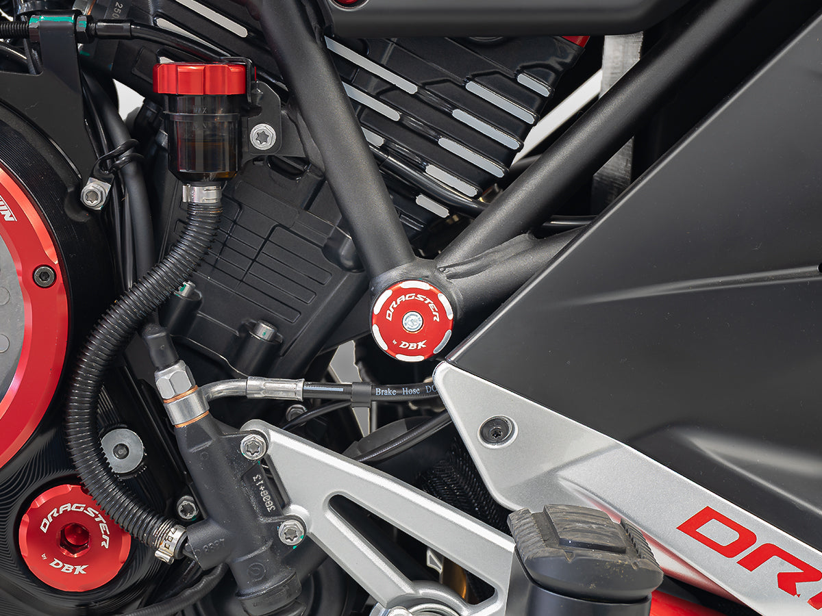 dbk-precision-bouchons-cadre-dragster-459-700-rouge-alu image 4