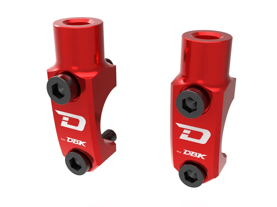 dbk-precision-series-kit-fixations-r-troviseurs-dragster-459-700-rouge-paire image 1