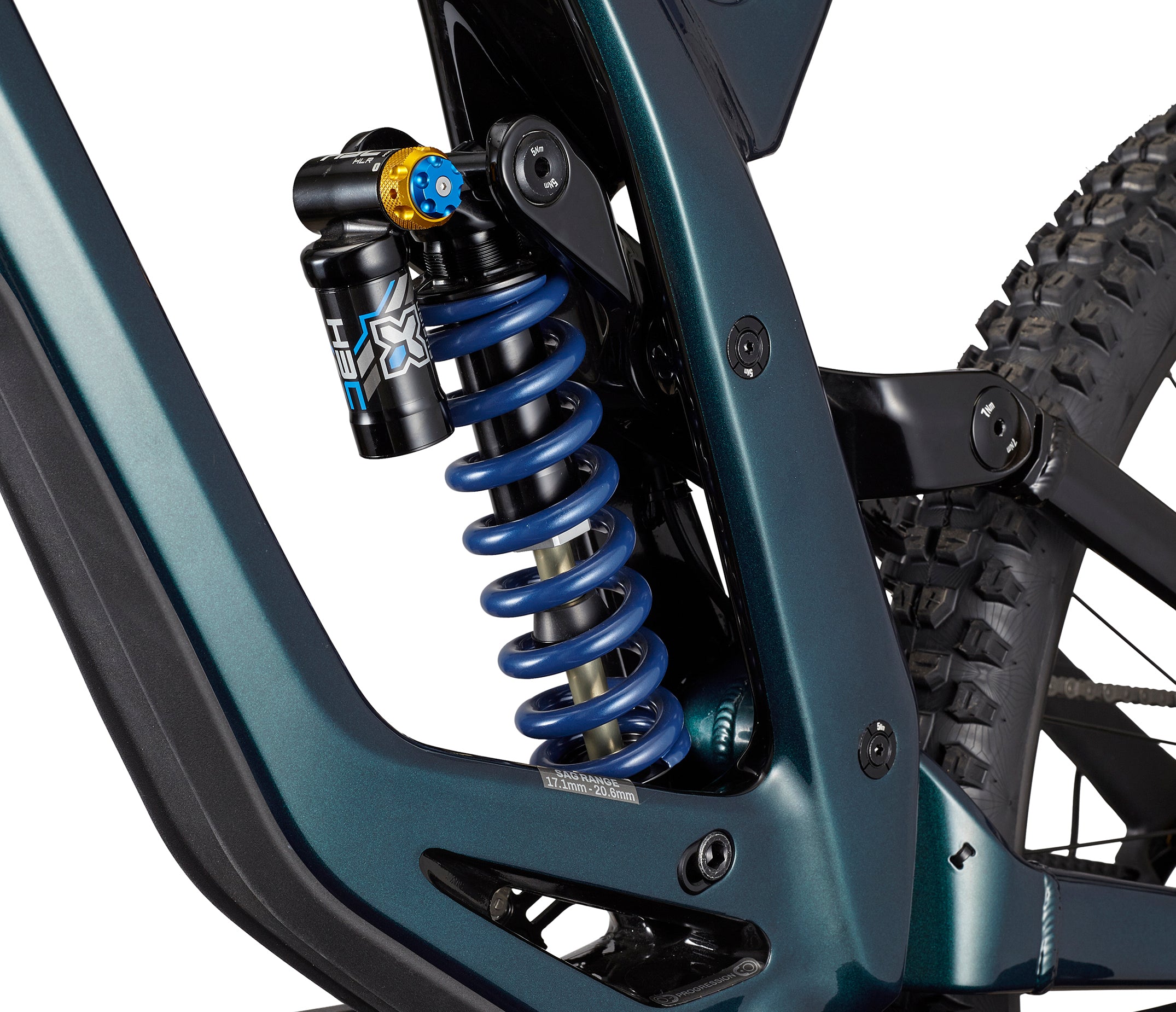 gt-fury-carbon-elite-vtt-descente-tropic-green image 5