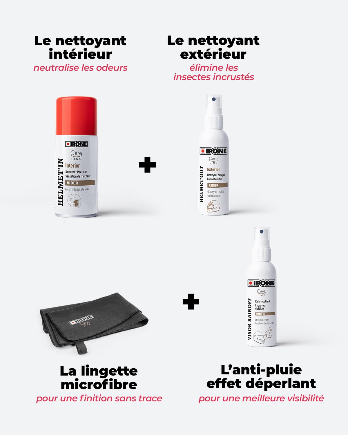 ipone-helmet-kit-pack-entretien-casque-moto-complet image 2
