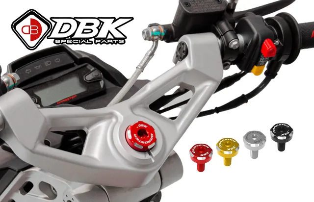 dbk-bouchon-guidon-cnc-dragster-125-200-300-alu-noir image 1