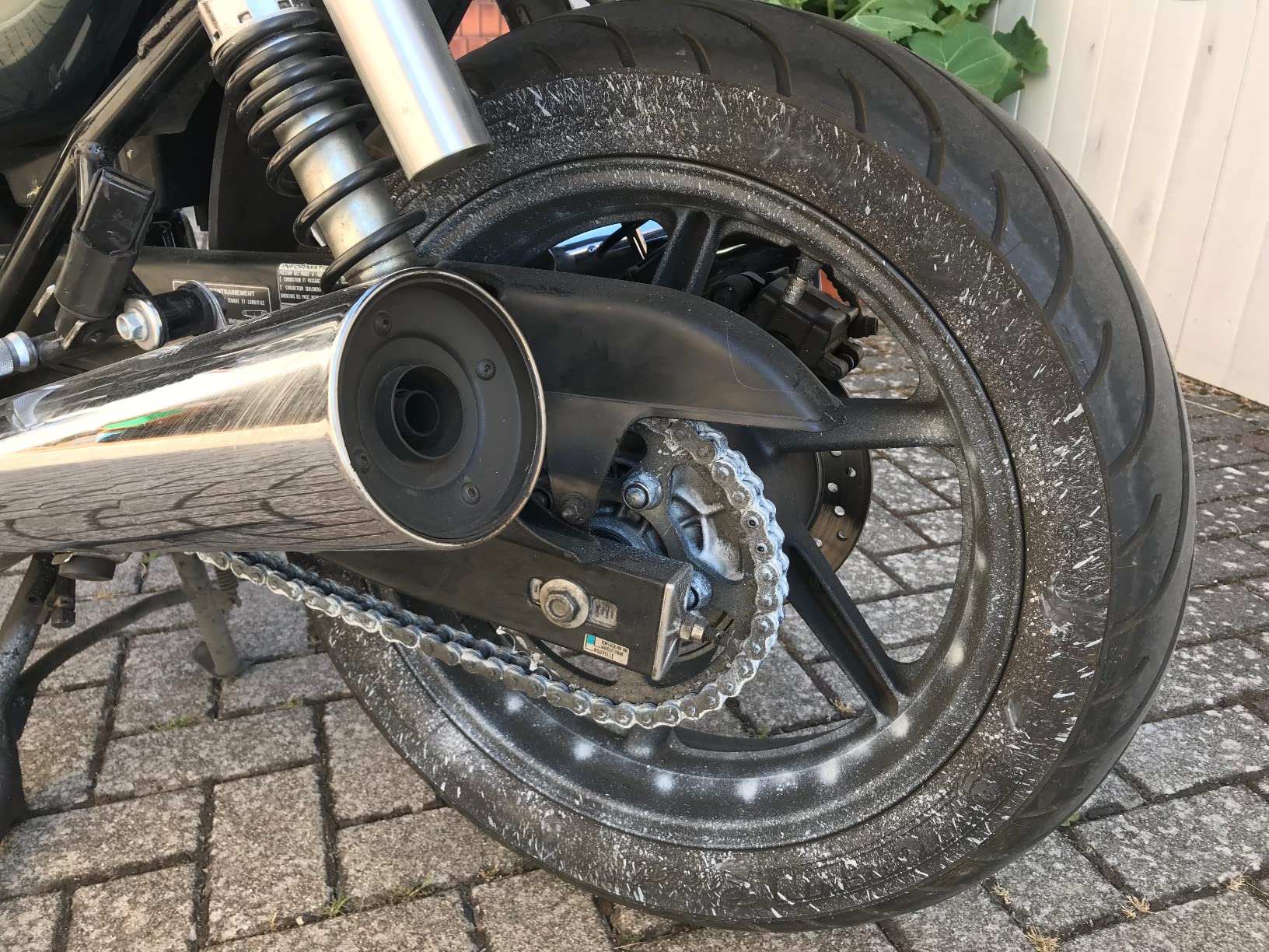 Pas d'éclaboussures