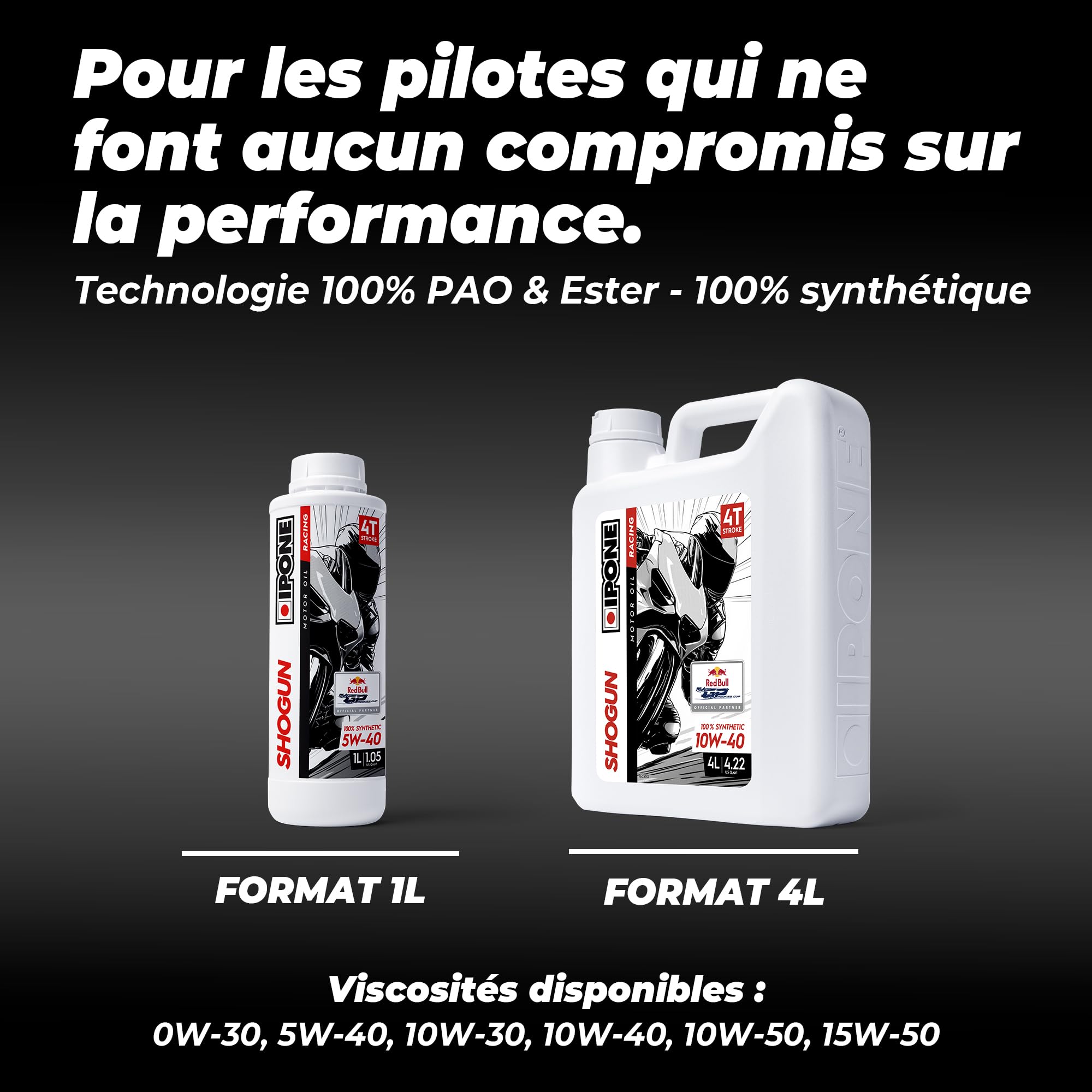 ipone-shogun-5w40-huile-moteur-moto-4t-1l image 3