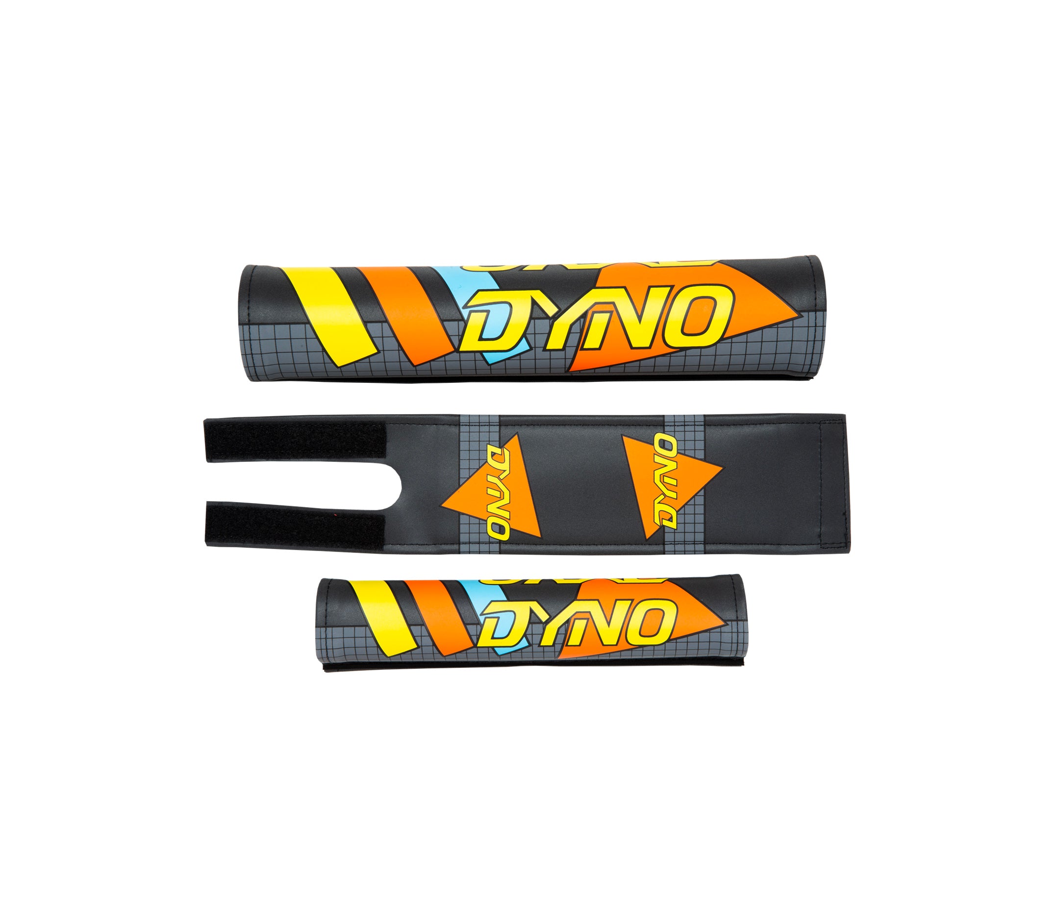 gt-dyno-1987-kit-de-pads-noir-jaune-r-fl-chissant-3-pi-ces image 2