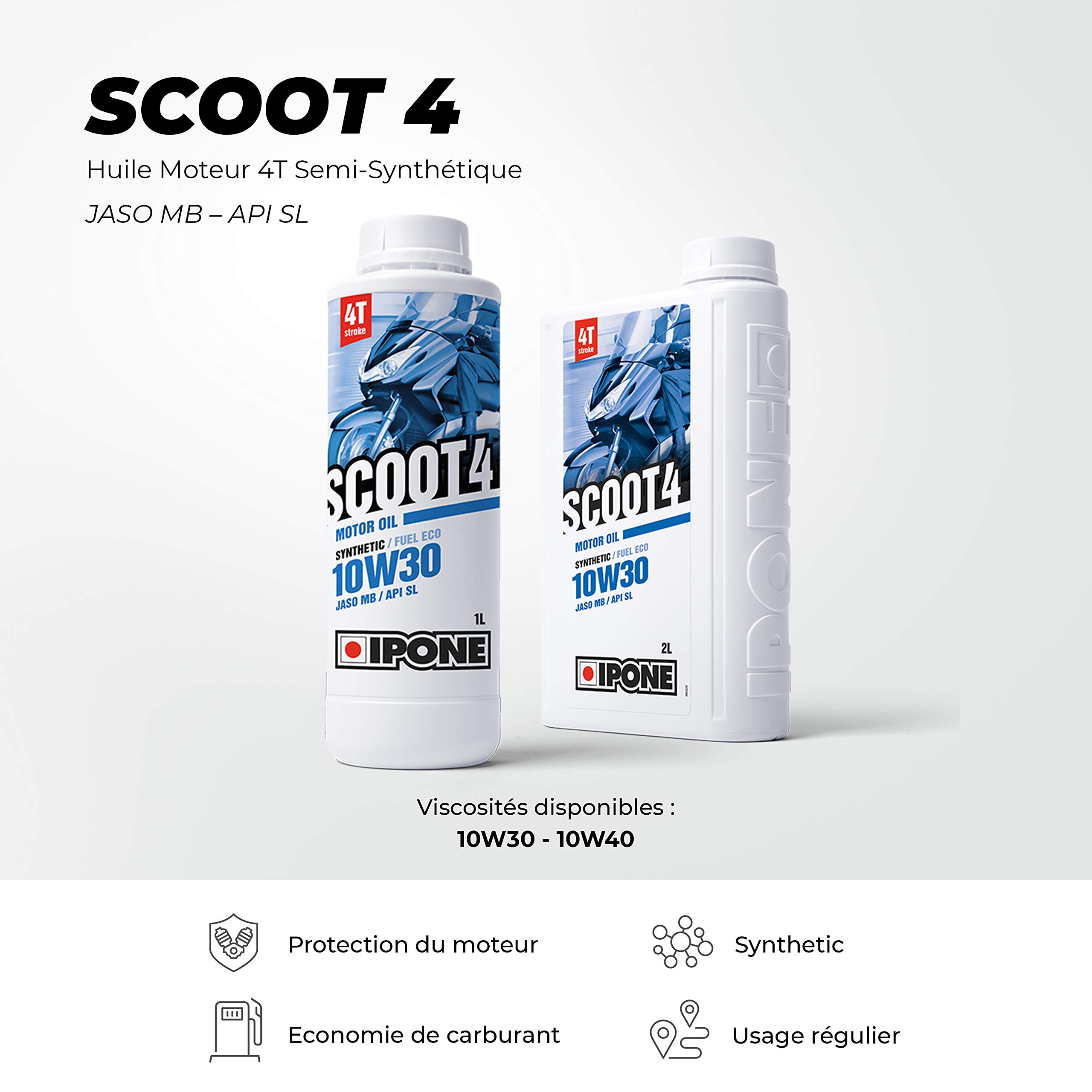 ipone-scoot-4-huile-scooter-4t-10w30-2-l-semi-synth-tique image 4