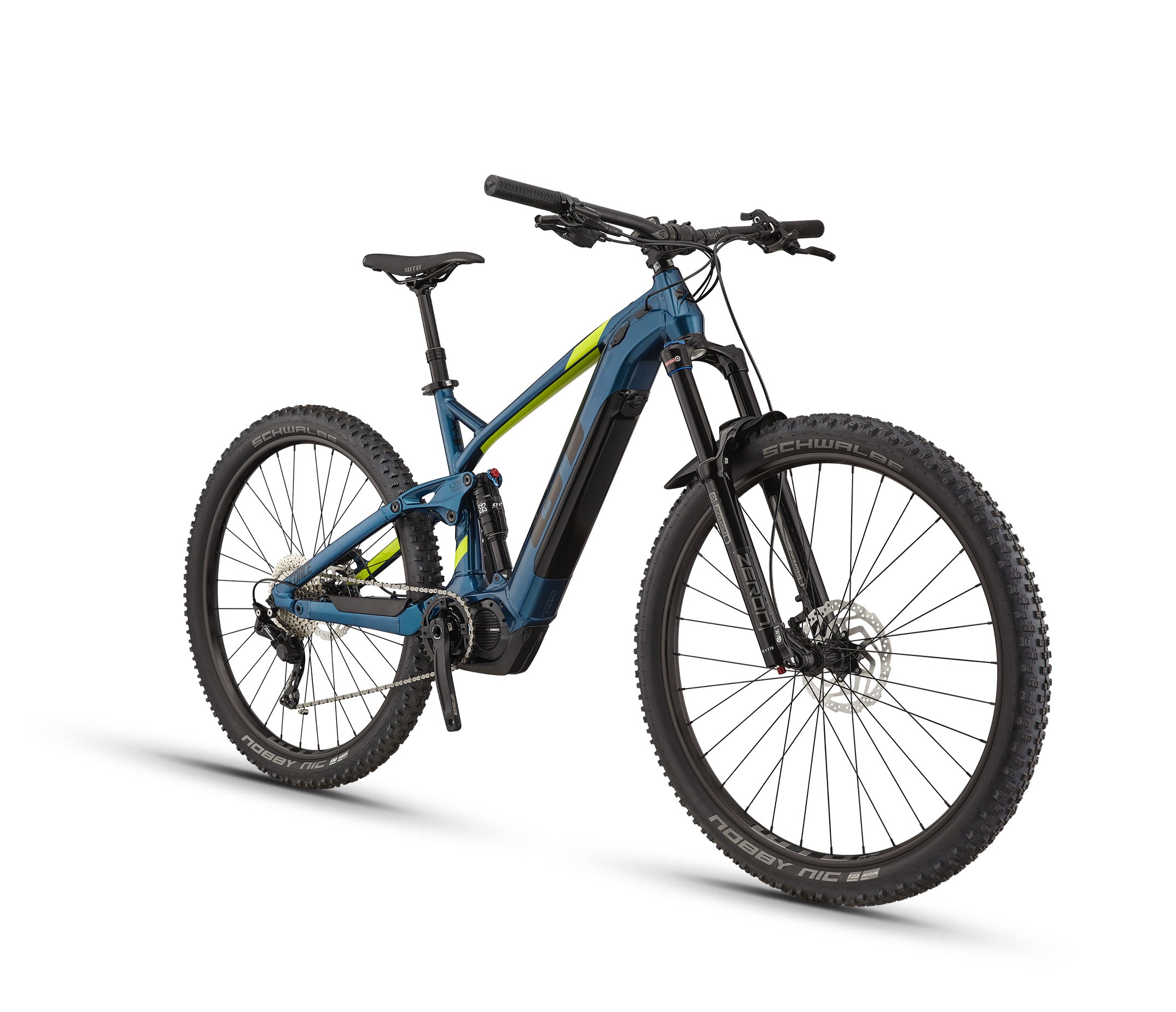 gt-bikes-eforce-current-vtt-lectrique-vert-150-mm image 1