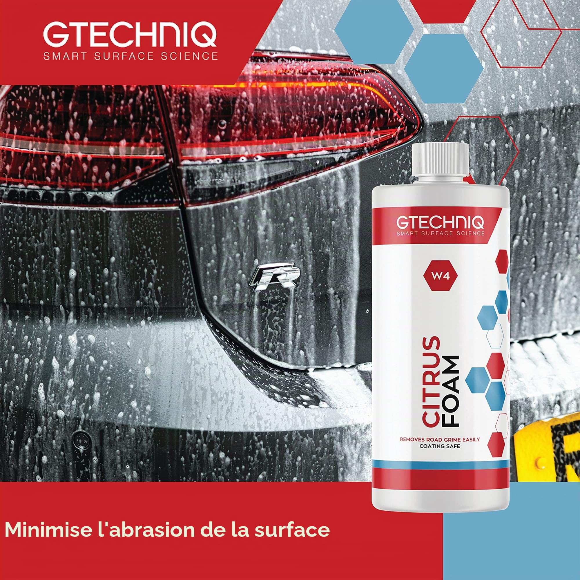 gtechniq-w4-pr-lavage-mousse-d-graissante-1l-moto image 2