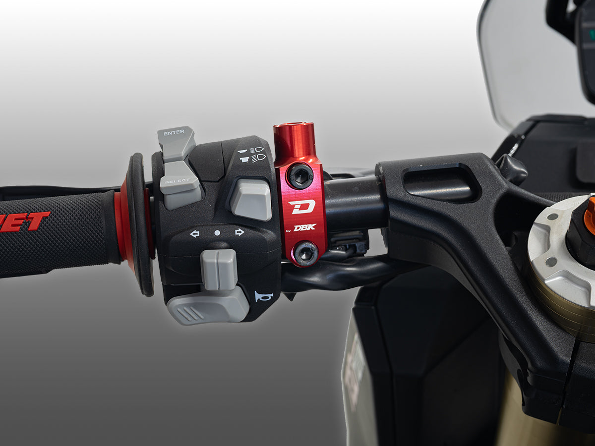 dbk-precision-series-kit-fixations-r-troviseurs-dragster-459-700-rouge-paire image 7