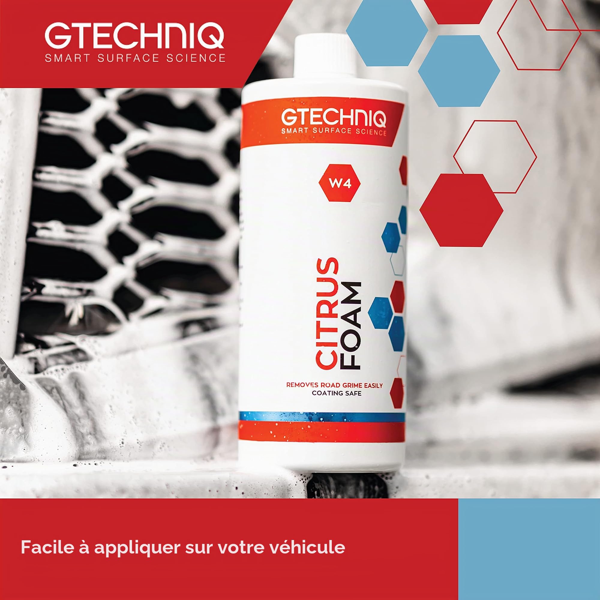 gtechniq-w4-pr-lavage-mousse-d-graissante-1l-moto image 4
