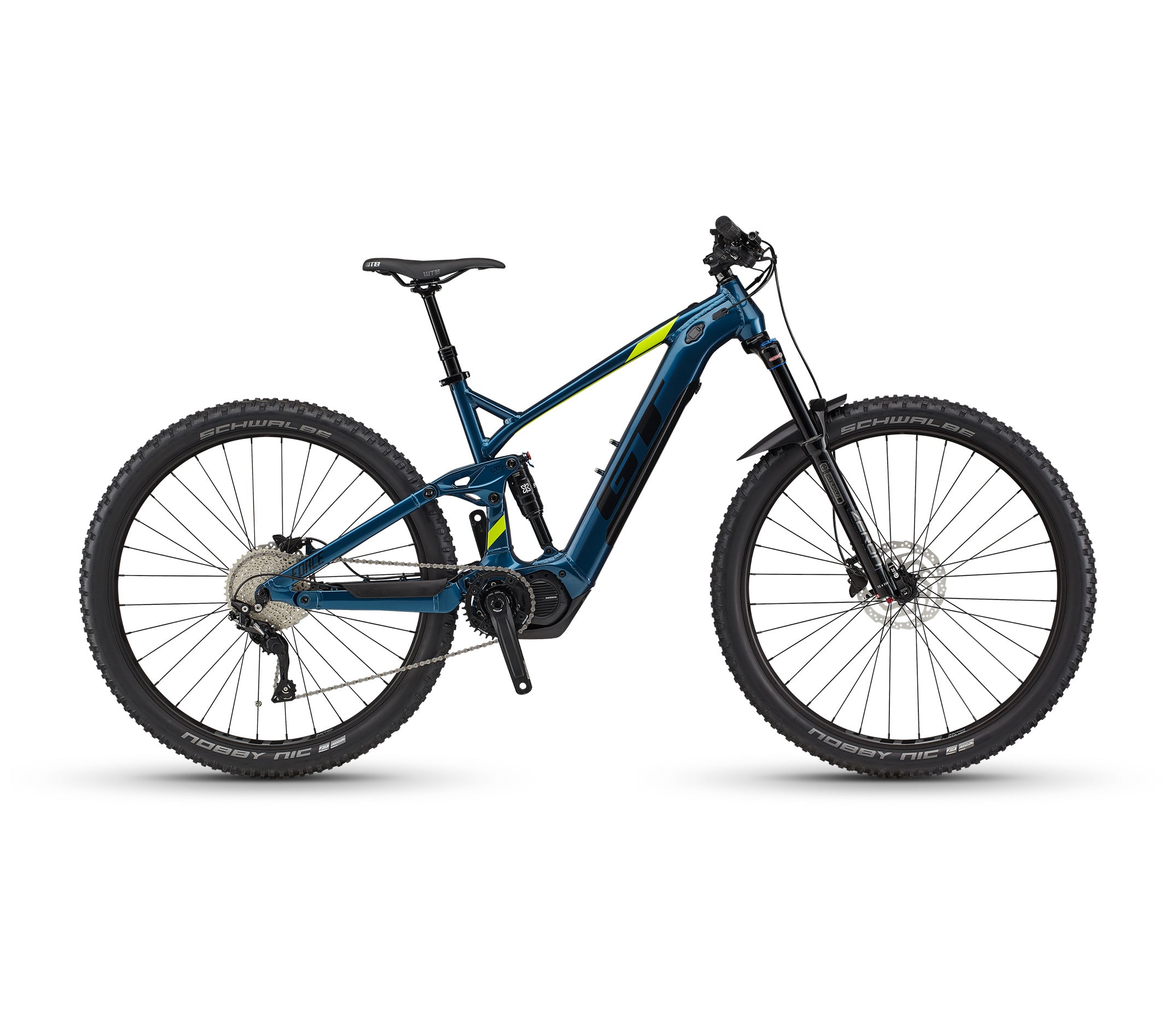 gt-bikes-eforce-current-vtt-lectrique-vert-150-mm image 2