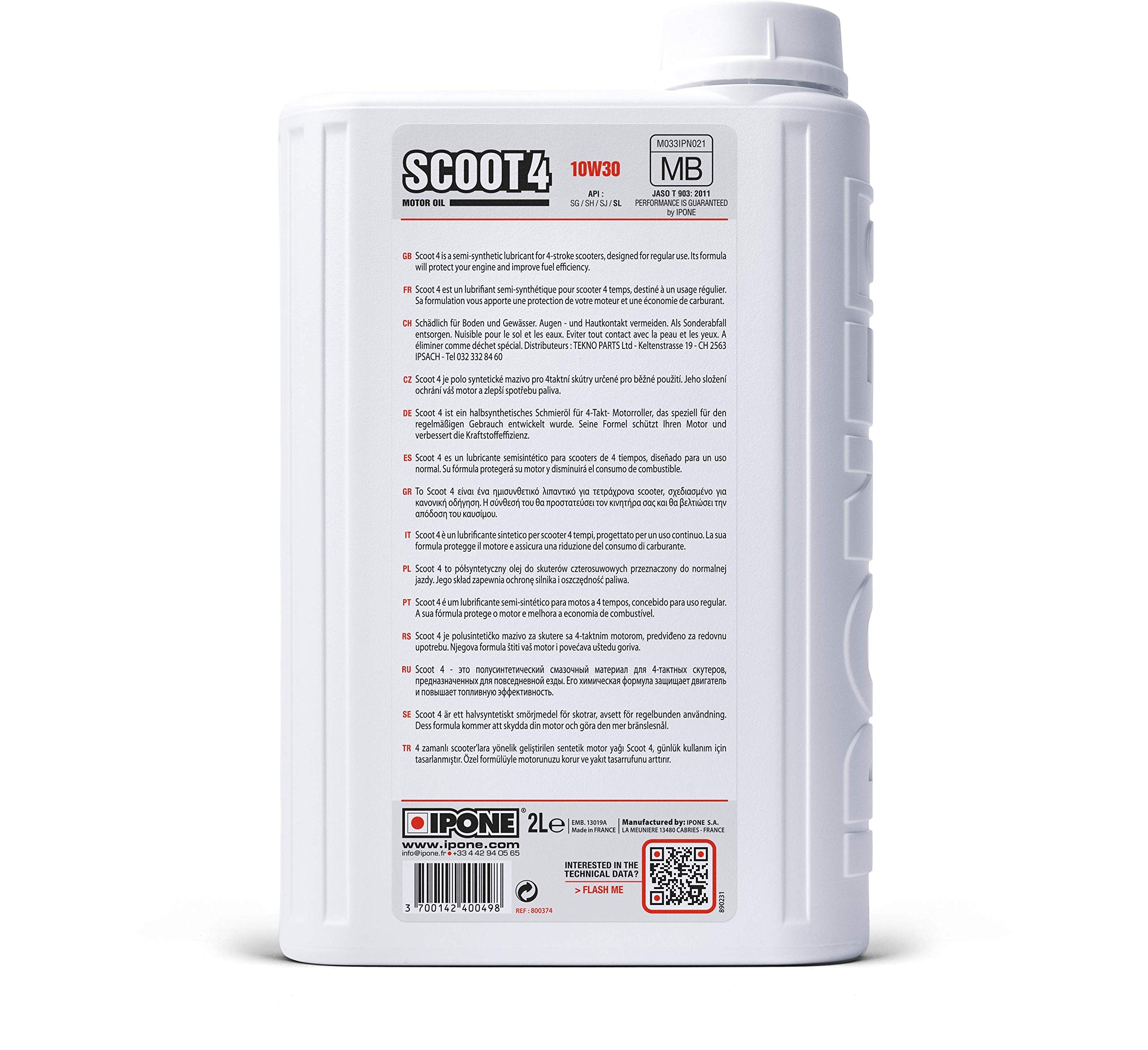 ipone-scoot-4-huile-scooter-4t-10w30-2-l-semi-synth-tique image 3