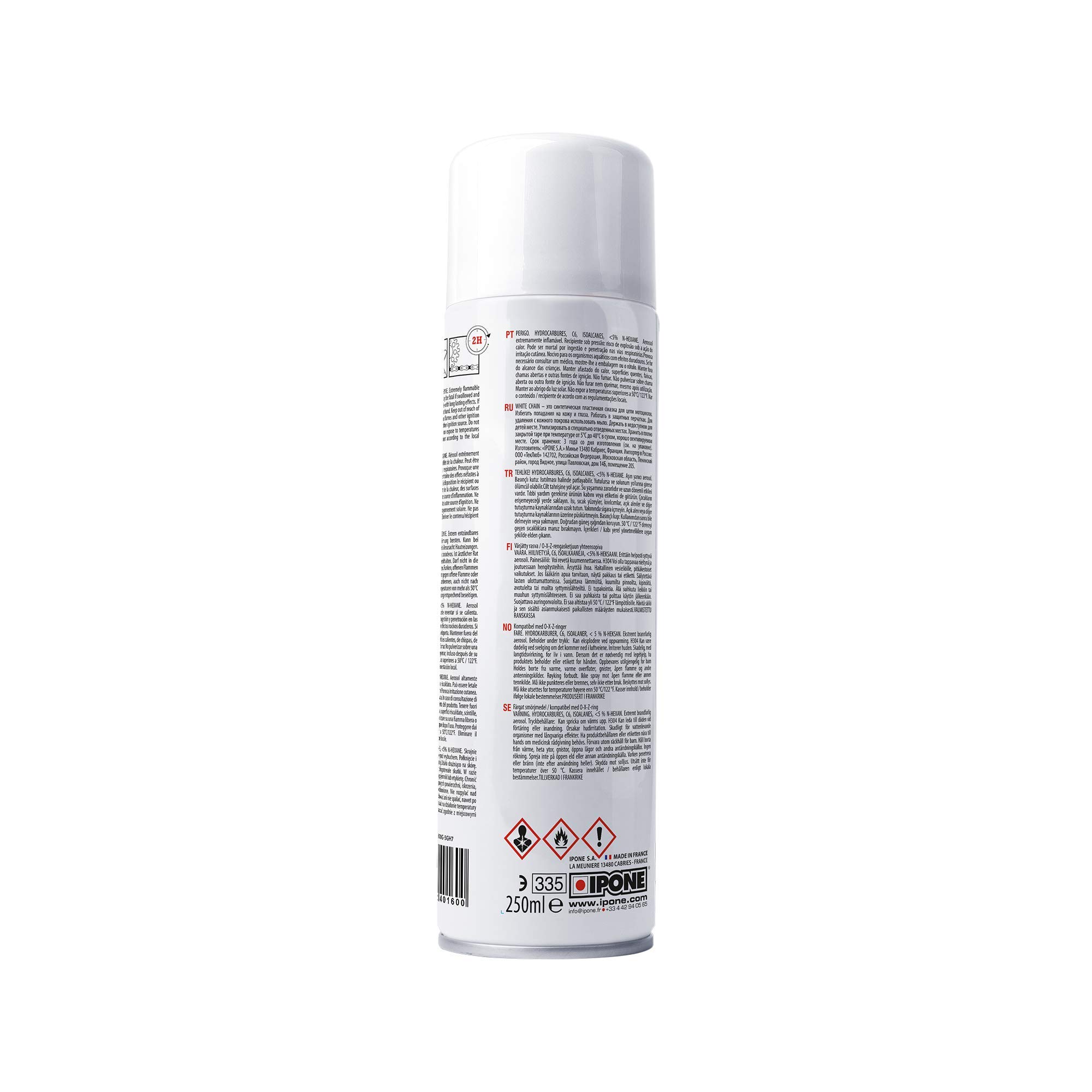 ipone-color-chain-graisse-cha-ne-blanche-250-ml image 2