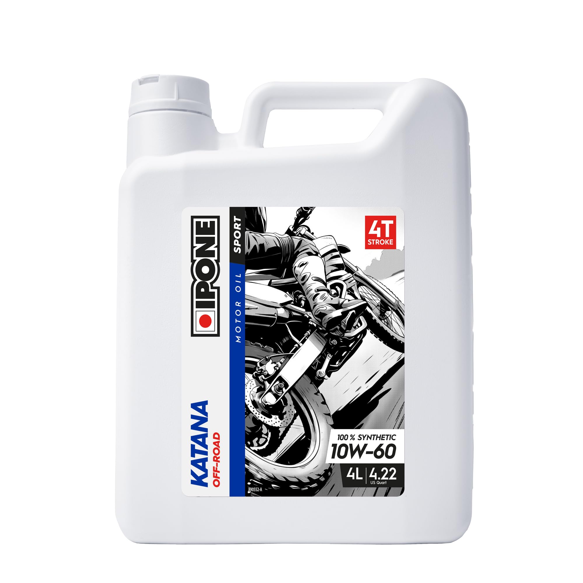 ipone-katana-off-road-huile-moto-10w60-4l-100-synth-tique image 1