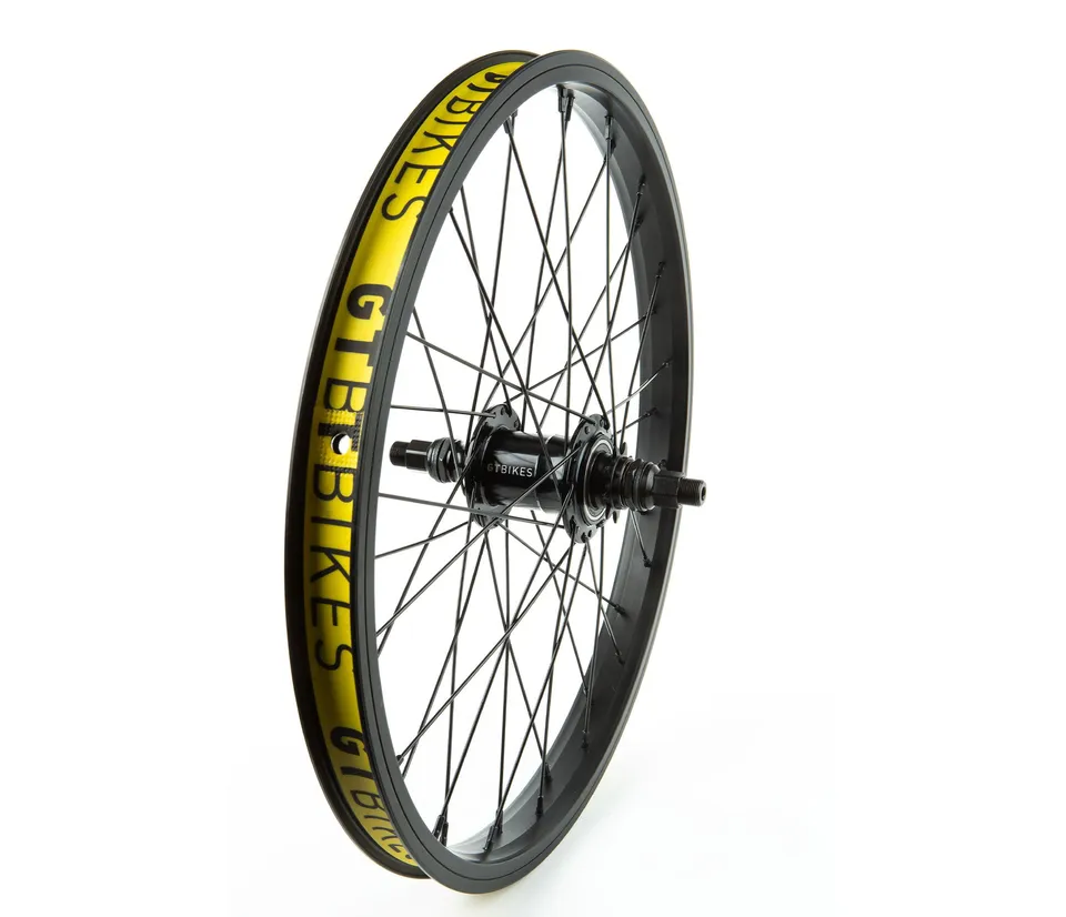 gt-nbs-freecoaster-wheel-roue-arri-re-bmx-noir-9t image 1