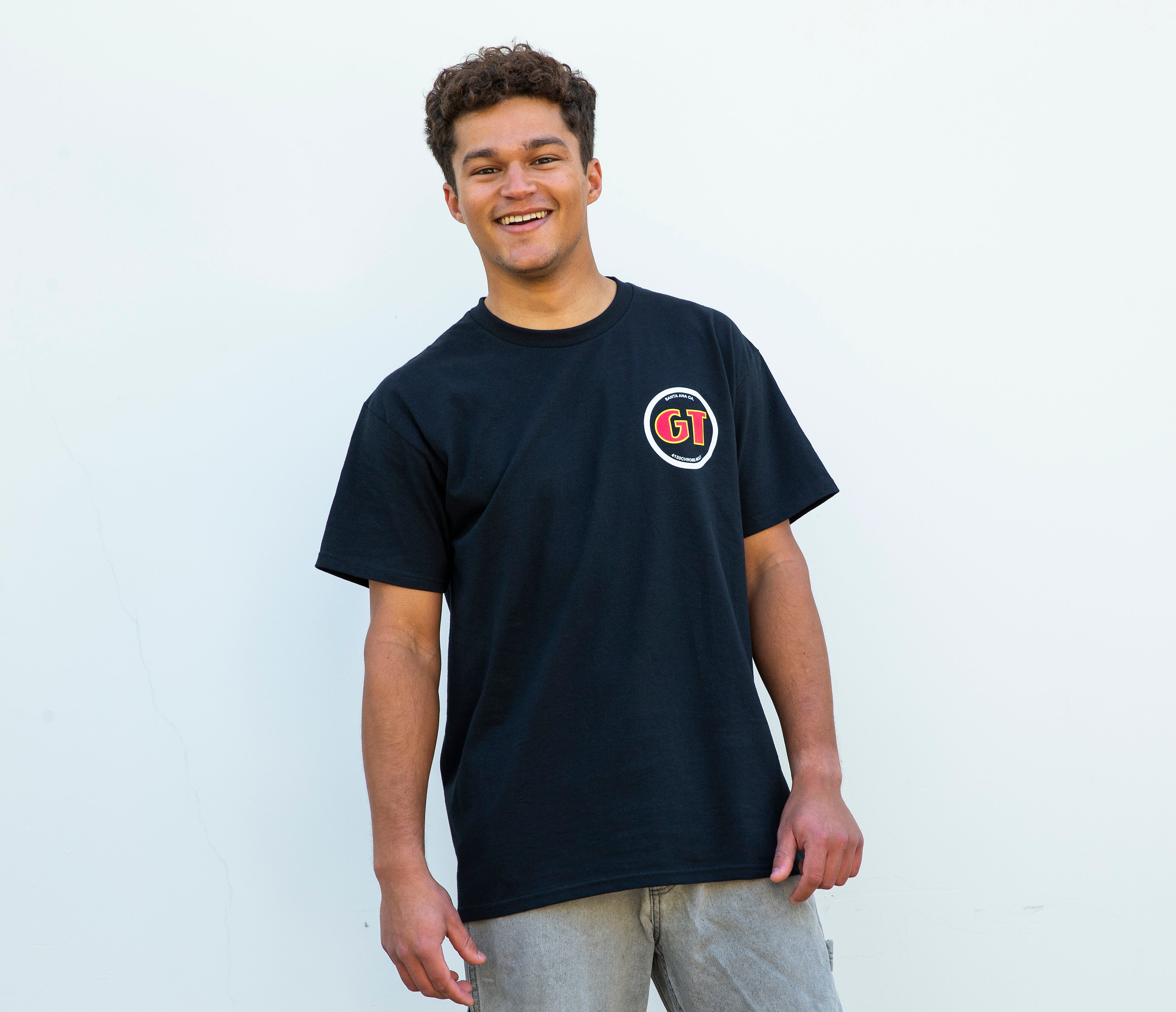 gt-our-legends-4130-t-shirt-coton-noir-vintage image 1