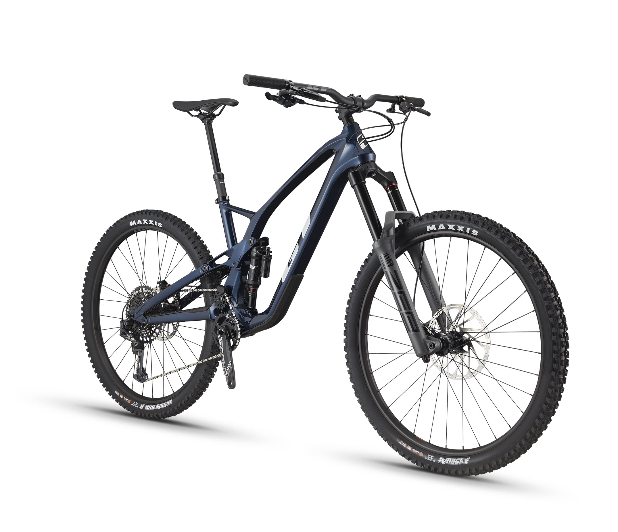gt-force-carbon-pro-le-vtt-enduro-indigo-taille-m-sram-x01 image 3