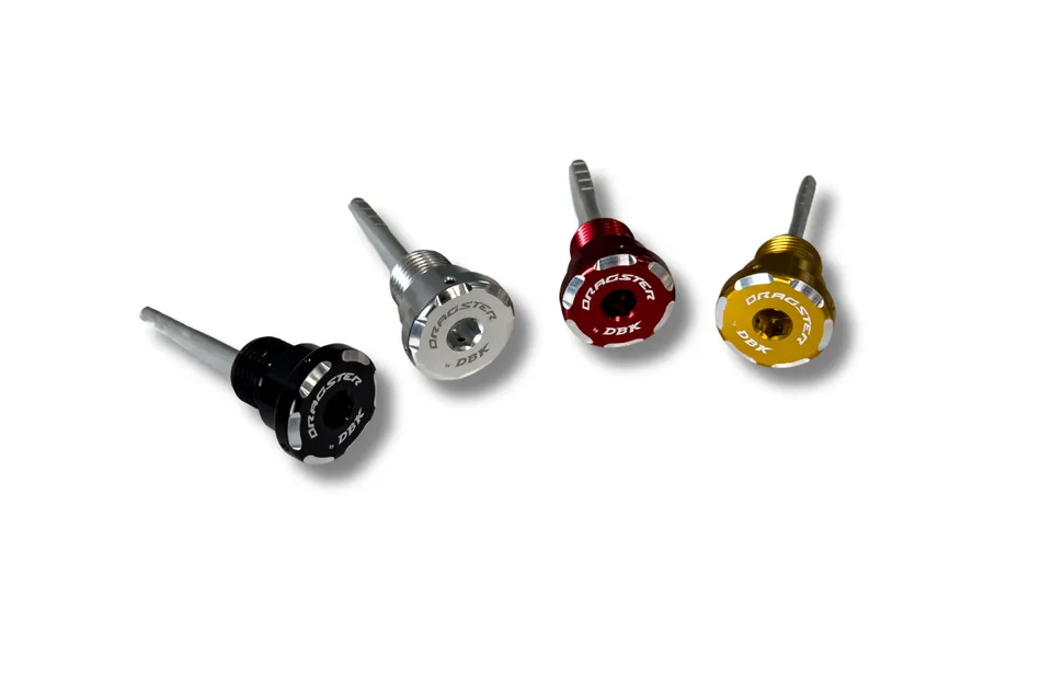 dbk-dragster-300-jauge-huile-cnc-alu-gold image 1