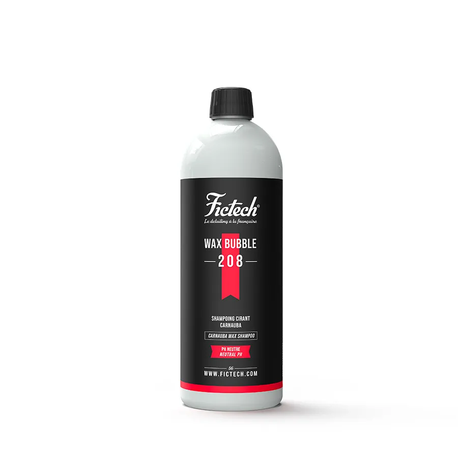 fictech-gamme-auto-wax-bubble-208-shampoing-cire-carnauba image 1