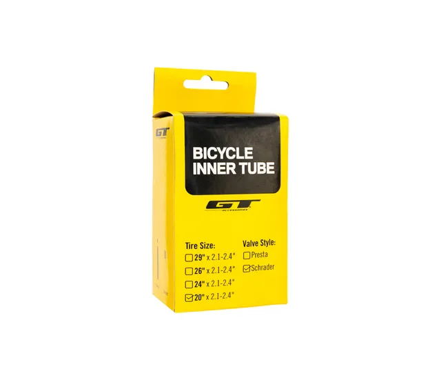 gt-bikes-shrader-chambre-air-v-lo-noir-20-pouces image 1