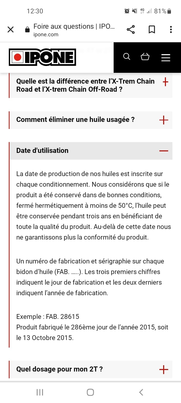 Embrayage franc
