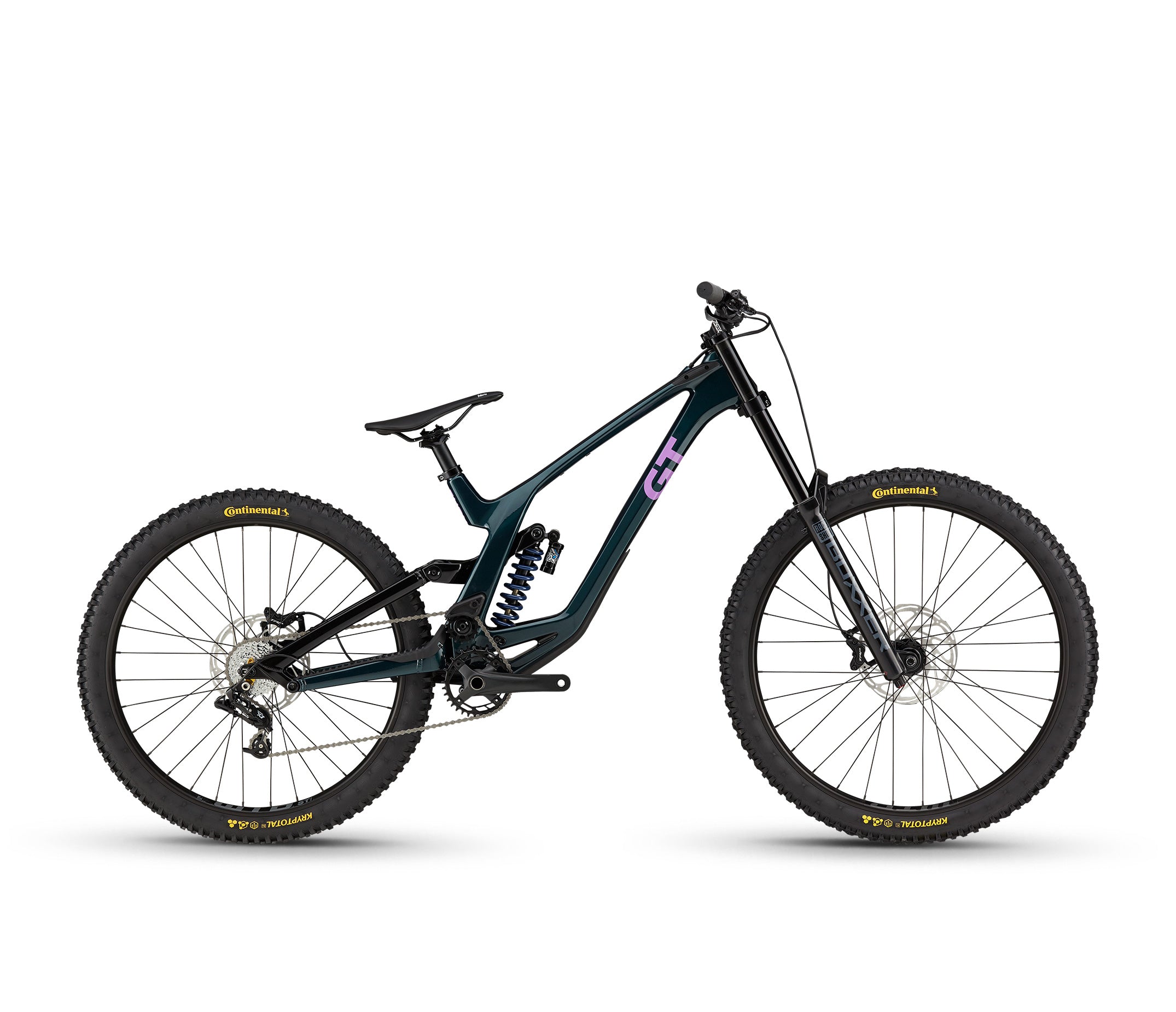 gt-fury-carbon-elite-vtt-descente-tropic-green image 2