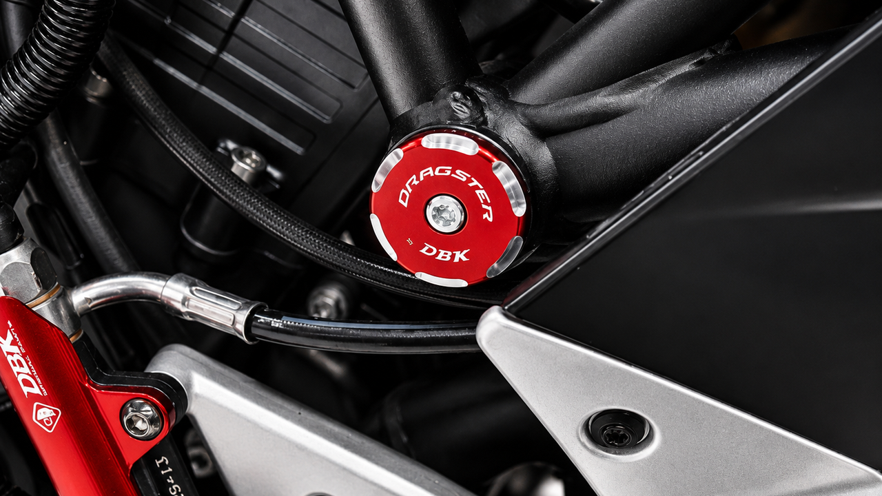 dbk-precision-bouchons-cadre-dragster-459-700-rouge-alu image 2