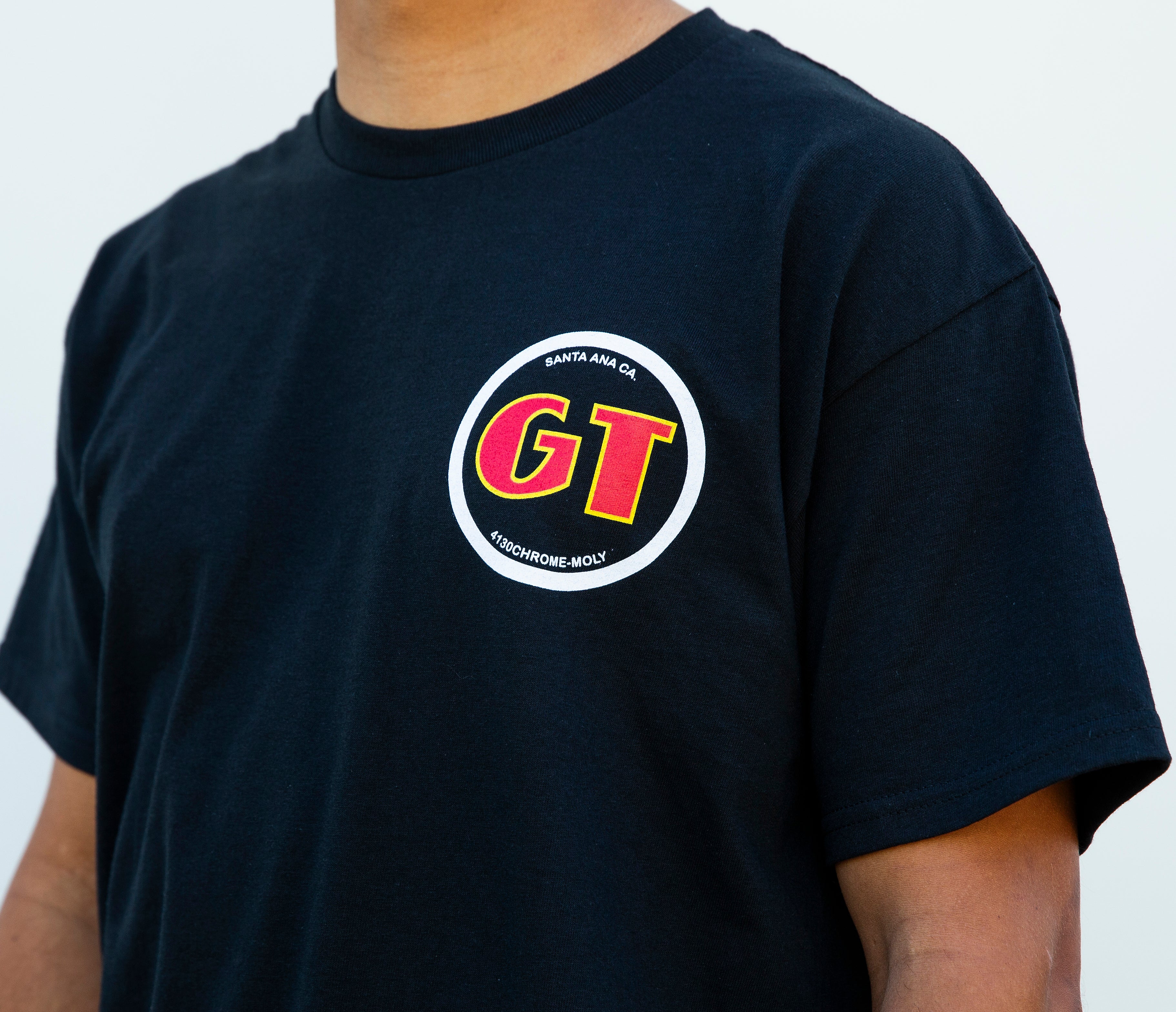 gt-our-legends-4130-t-shirt-coton-noir-vintage image 4