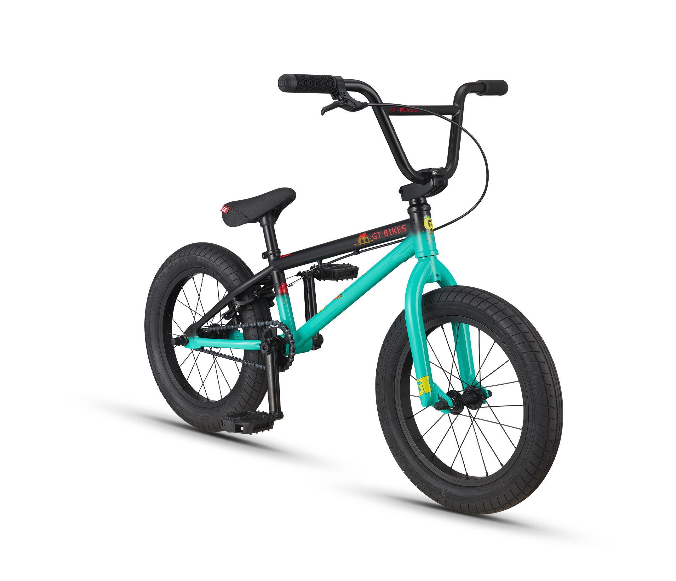 gt-performer-16-bmx-enfant-pitch-green-d-butant image 1