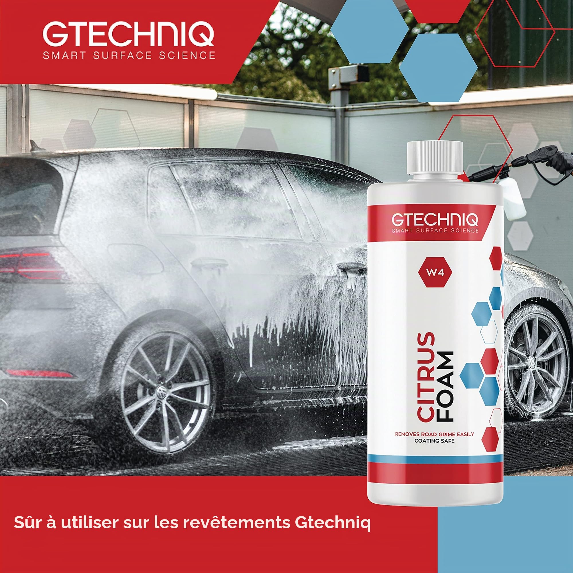 gtechniq-w4-pr-lavage-mousse-d-graissante-1l-moto image 3
