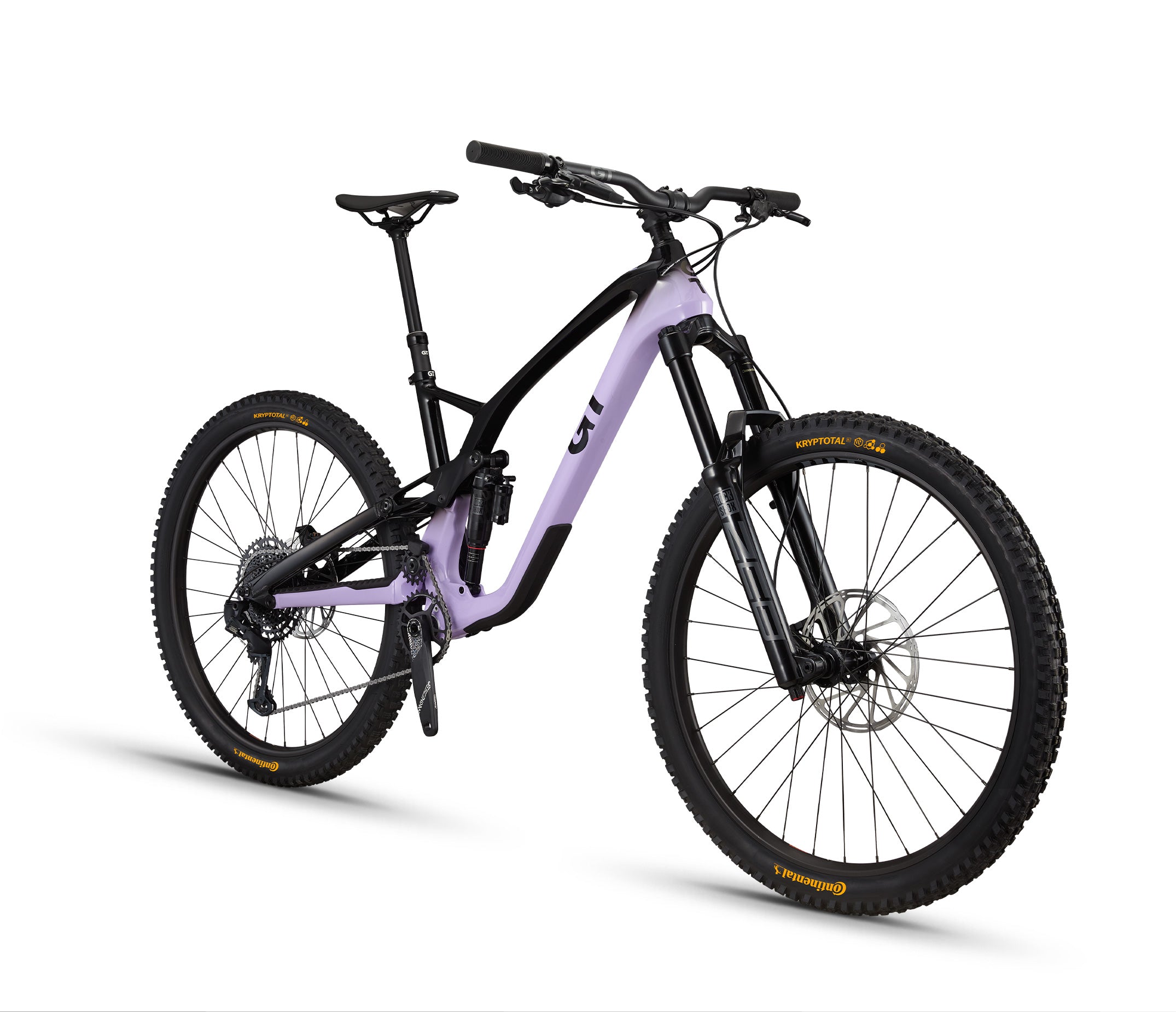 gt-force-carbon-pro-vtt-enduro-carbone-vert-militaire-lg image 1