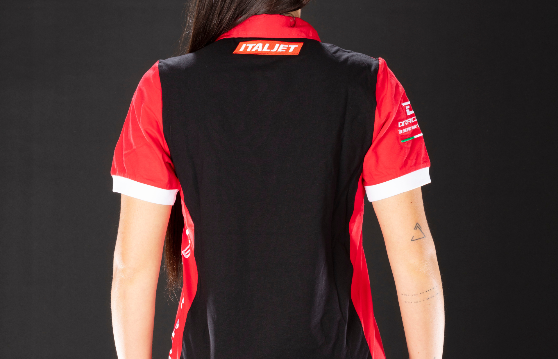 italjet-dragster-polo-coton-jersey-noir-taille-l image 5