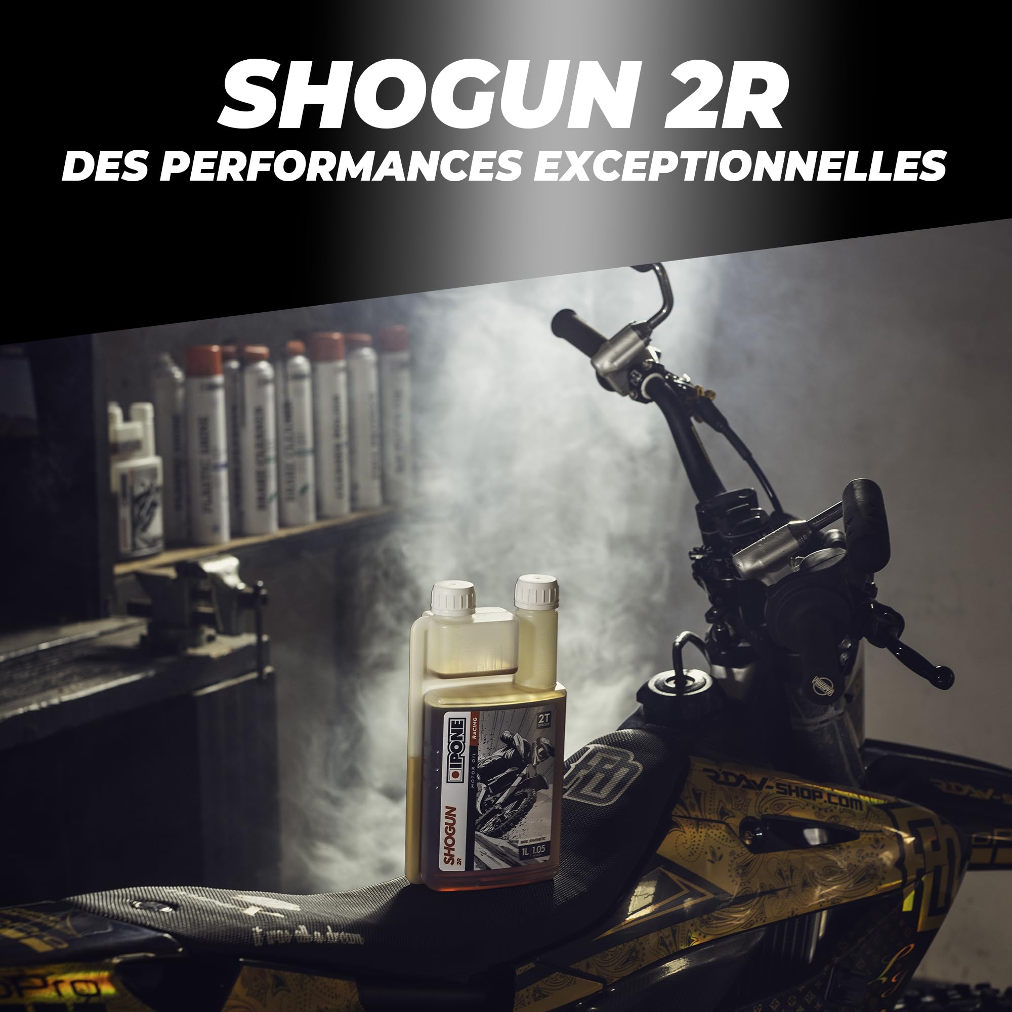 ipone-shogun-2r-huile-moto-2-temps-1l-100-synth-se-ester image 3