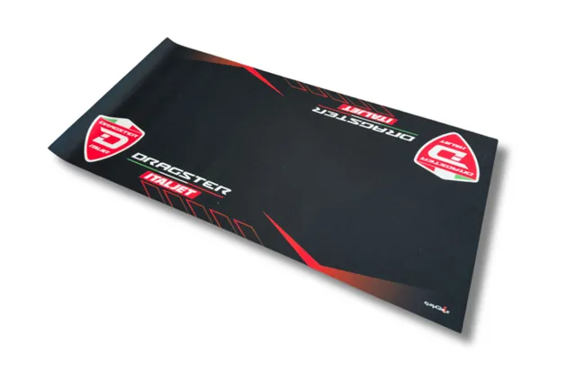 italjet-tapis-garage-moto-100x200-cm-noir-rouge image 1