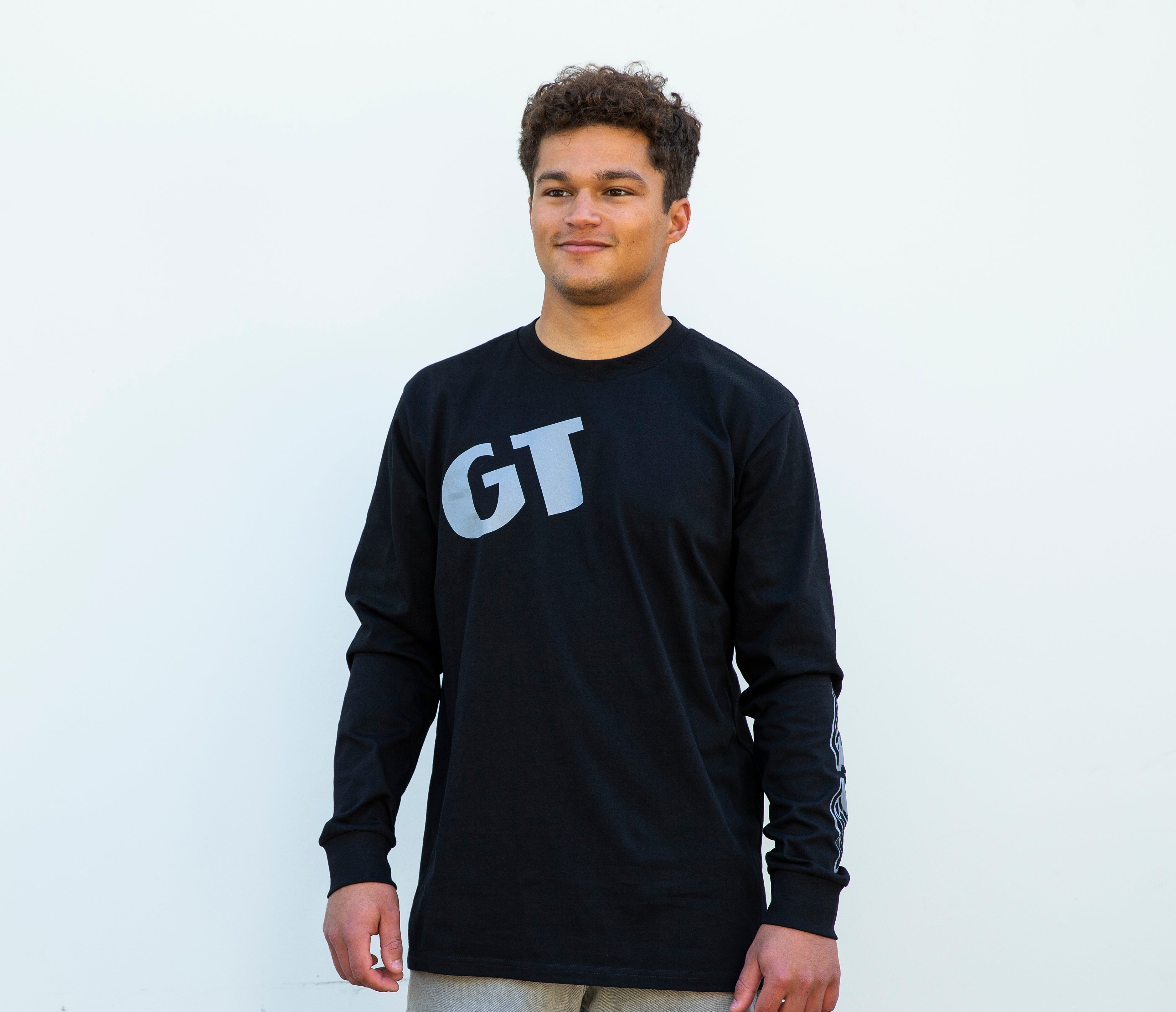gt-bikes-heritage-t-shirt-manches-longues-noir image 1
