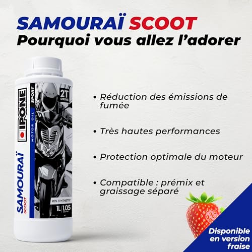 ipone-samoura-scoot-huile-scooter-2-temps-1l-100-synth-se image 7