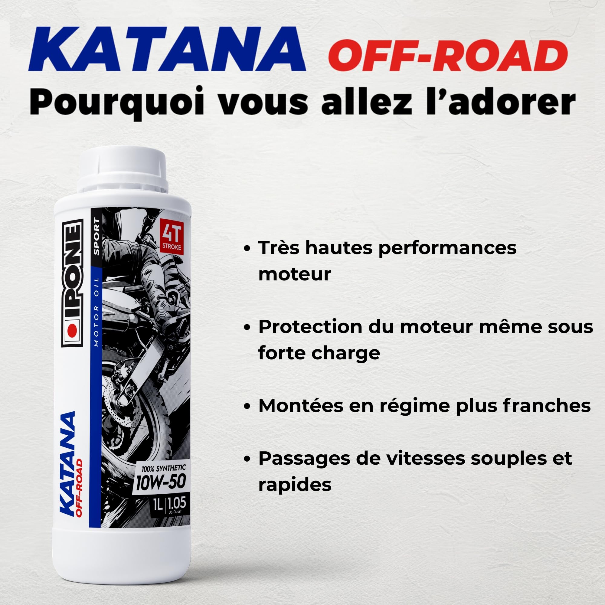 ipone-katana-off-road-huile-moto-10w60-4l-100-synth-tique image 3