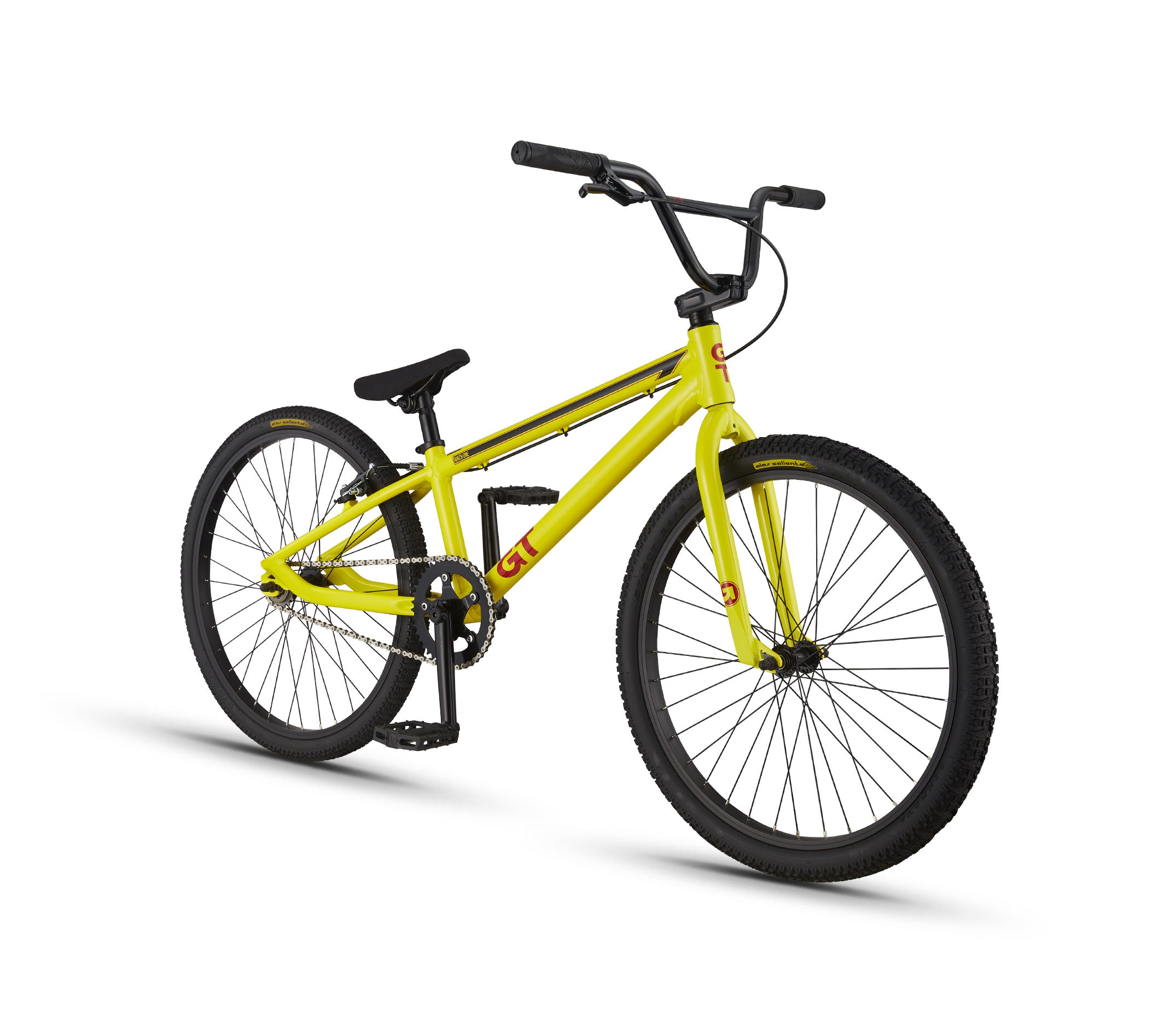 gt-bikes-mach-one-pro-24-v-lo-bmx-cruiser-jaune image 1