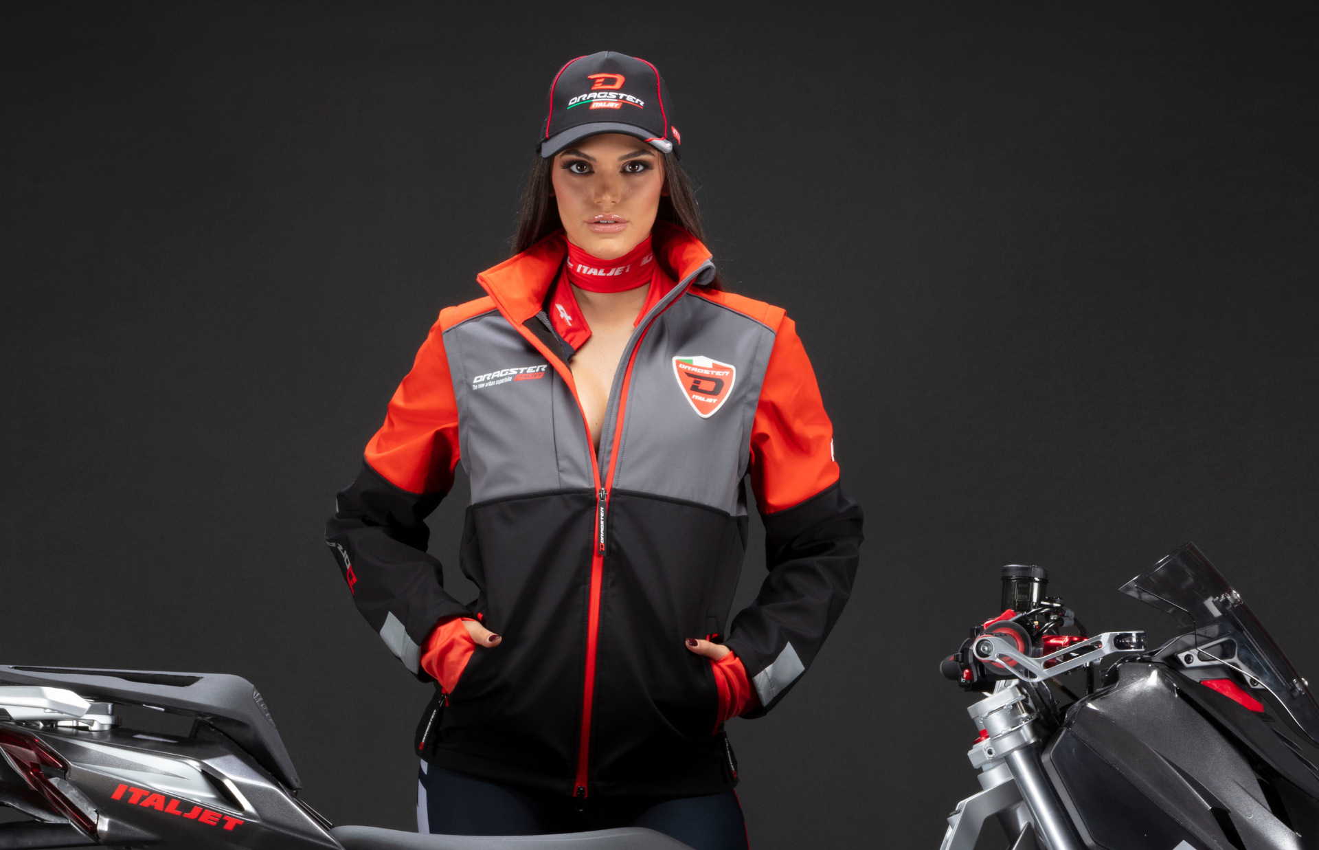 italjet-dragster-veste-paddock-imperm-able-noire-small image 4
